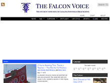 Tablet Screenshot of falconvoice.com